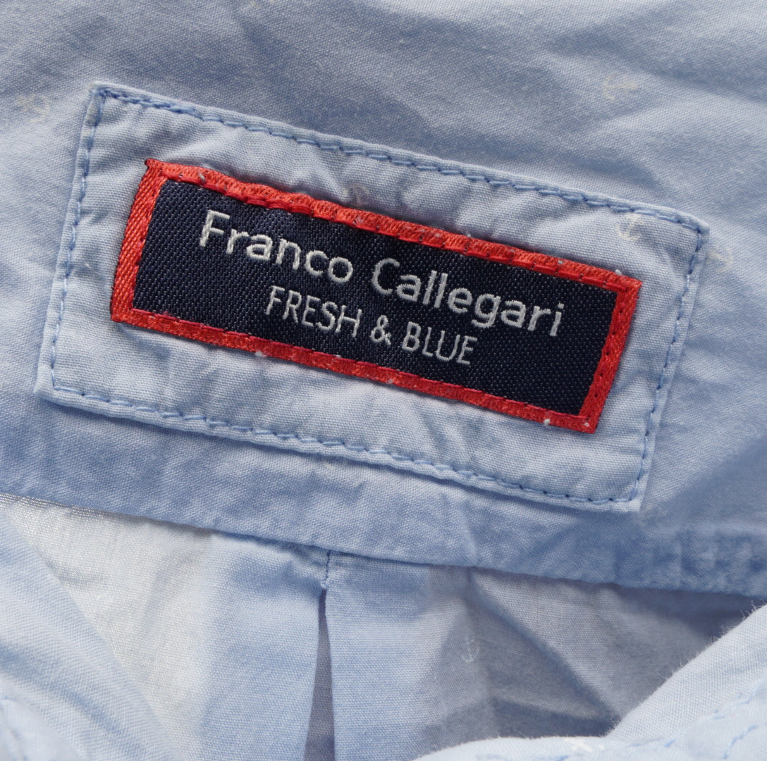 Franco Callegari Damen Bluse -  L, Blau, Größe L, Damen, Zustand Sehr Gut, Preis 8€ – Etikett