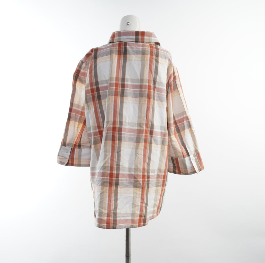 Mona Lisa Damen Hemd - 3XL, Orange, Größe 3XL, Damen, Zustand Sehr Gut, Preis 4€ – Rückansicht