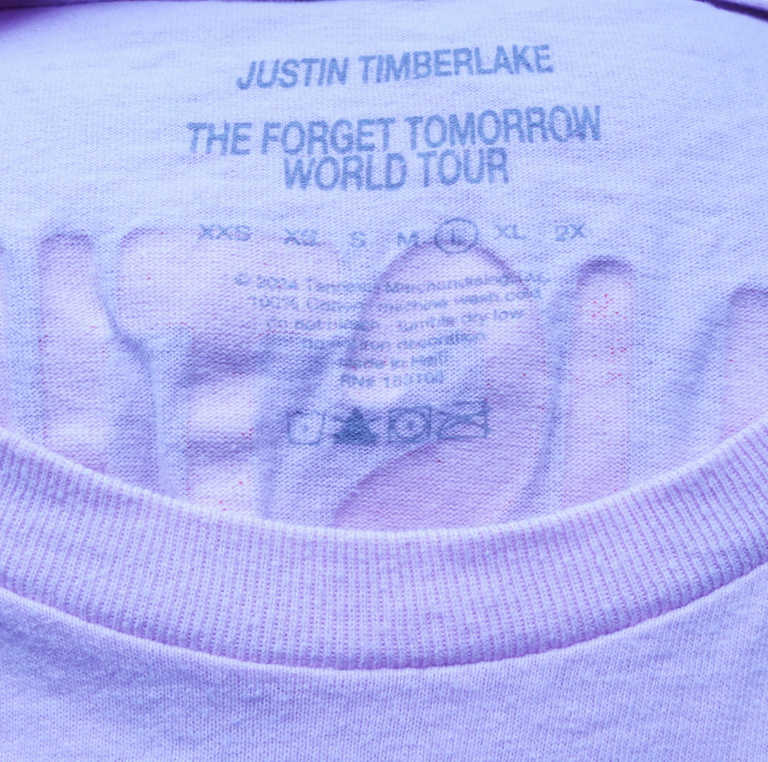 Justin Timberlake Damen Oversized T-Shirt - L, Rosa, Größe L, Damen, Zustand Sehr Gut, Preis 8€ – Etikett