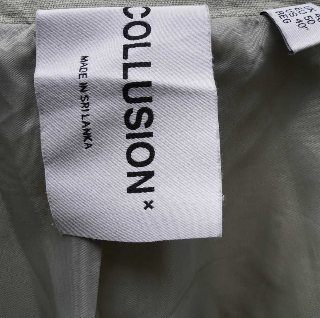 Collusion Damen Mantel - L, Grün, Größe L, Damen, Zustand Sehr Gut, Preis 18€ – Etikett