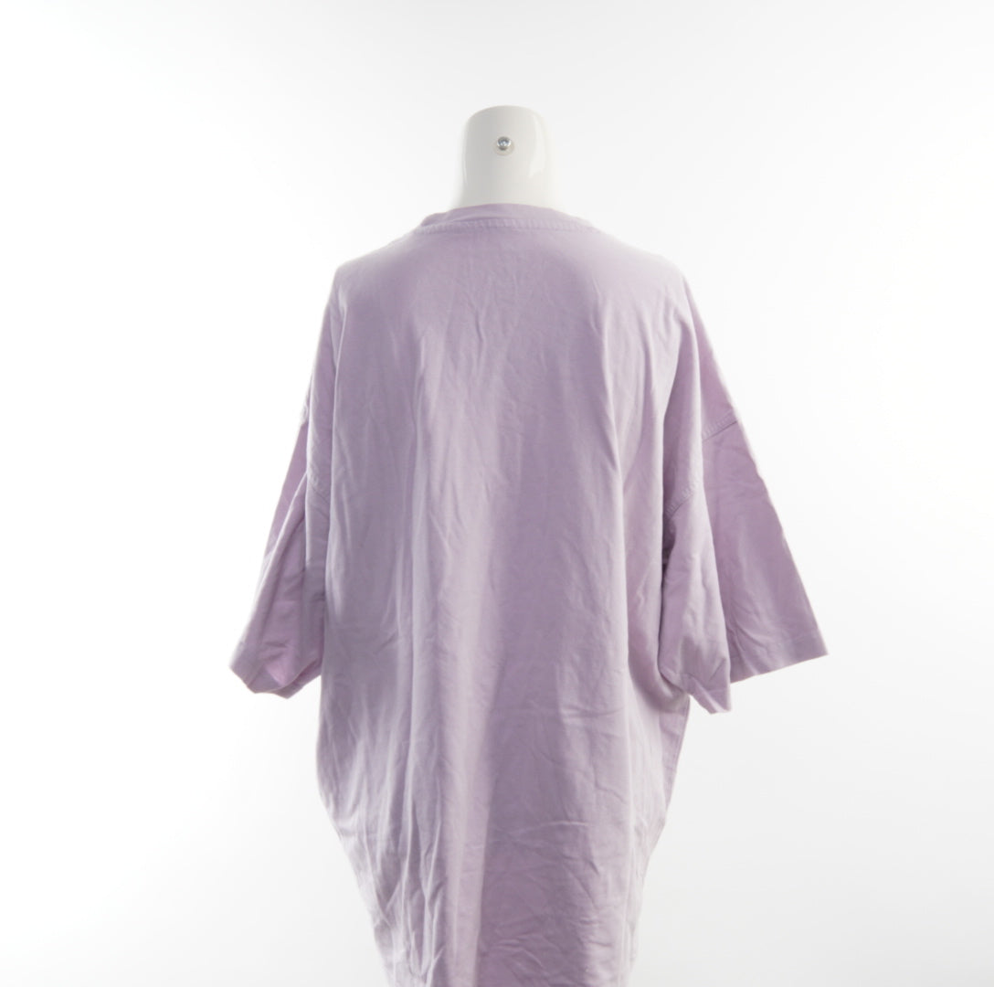 H&M Damen Oversized T-Shirt - M, Lila, Größe M, Damen, Zustand Sehr Gut, Preis 5€ – Rückansicht