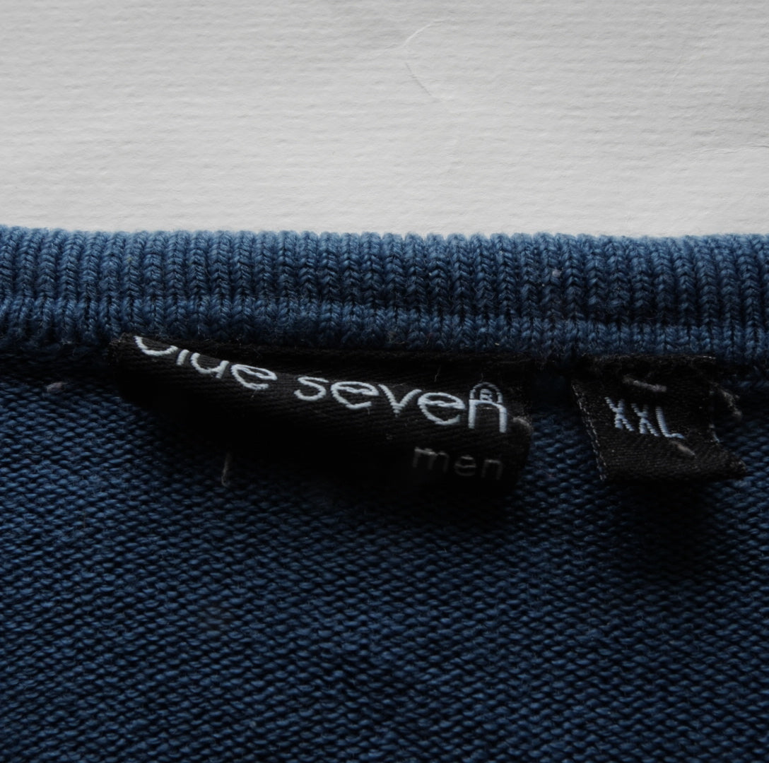 Blue Seven  Herren Pullover - 2XL , Blau, Größe 2XL, Herren, Zustand Sehr Gut, Preis 3€ – Etikett