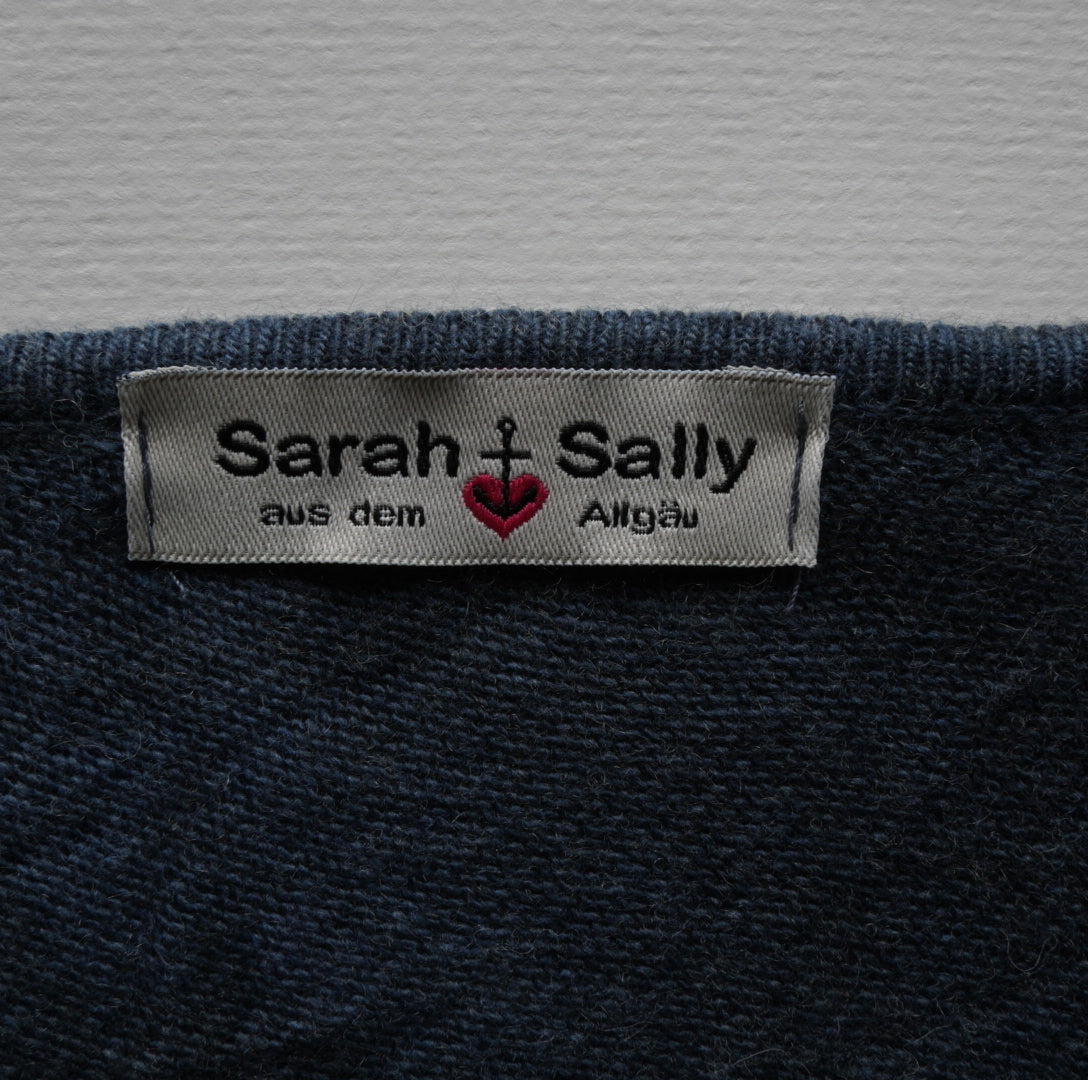 Sarah Sally Damen Poncho - L, Blau, Größe L, Damen, Zustand Sehr Gut, Preis 8€ – Etikett