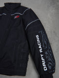 Drift Racing Vintage Drift Racing Jacke - L, Schwarz, Größe L, unisex, Zustand Sehr Gut, Preis 149.95€ – Rückansicht