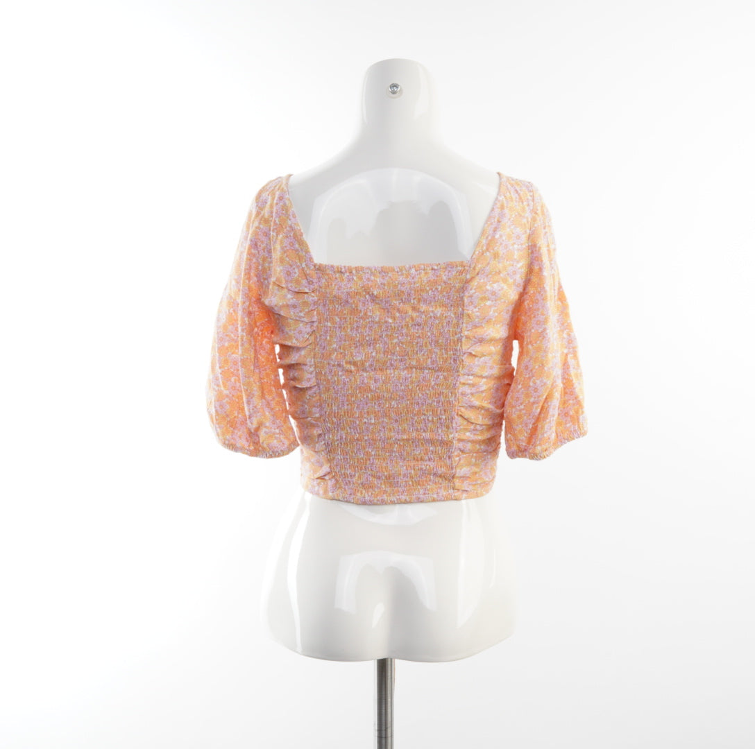 H&M Damen Crop Top - S, Orange, Größe S, Damen, Zustand Neuwertig, Preis 8€ – Rückansicht