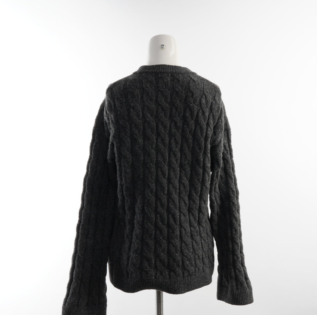 H&M Damen Strickpullover - XS, Grau, Größe XS, Damen, Zustand Gut, Preis 4€ – Rückansicht