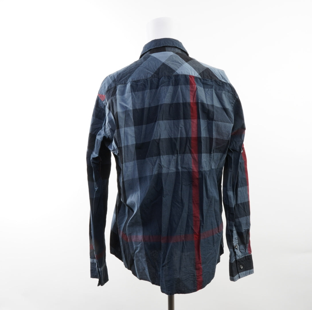 Second Hand  Herren Hemd - 2XL , Blau, Größe 2XL, Herren, Zustand Sehr Gut, Preis 3€ – Rückansicht