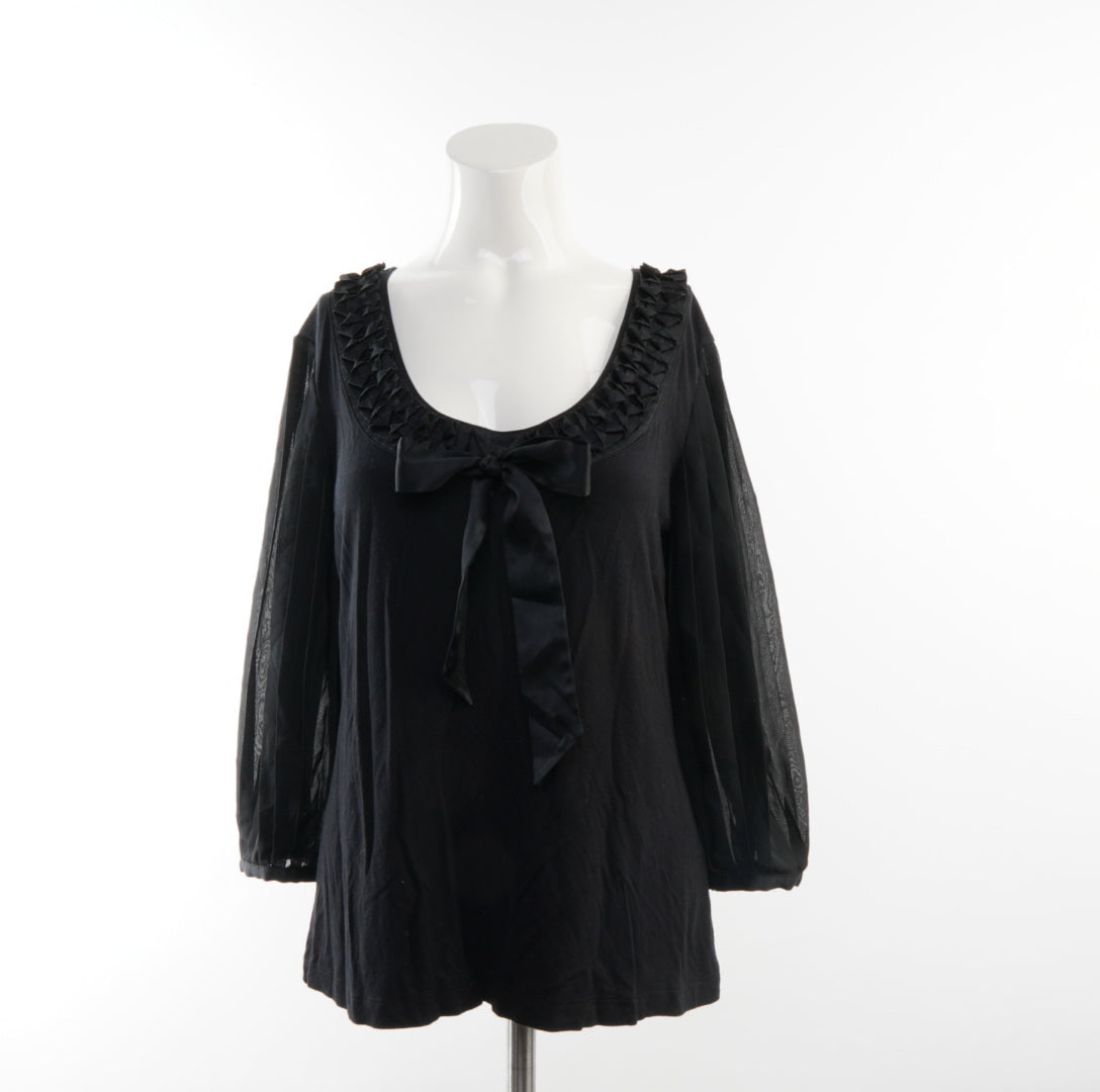 Monsoon Damen Langarmshirt - XL, Schwarz, Größe XL, Damen, Zustand Gut, Preis 5€ – Vorderansicht