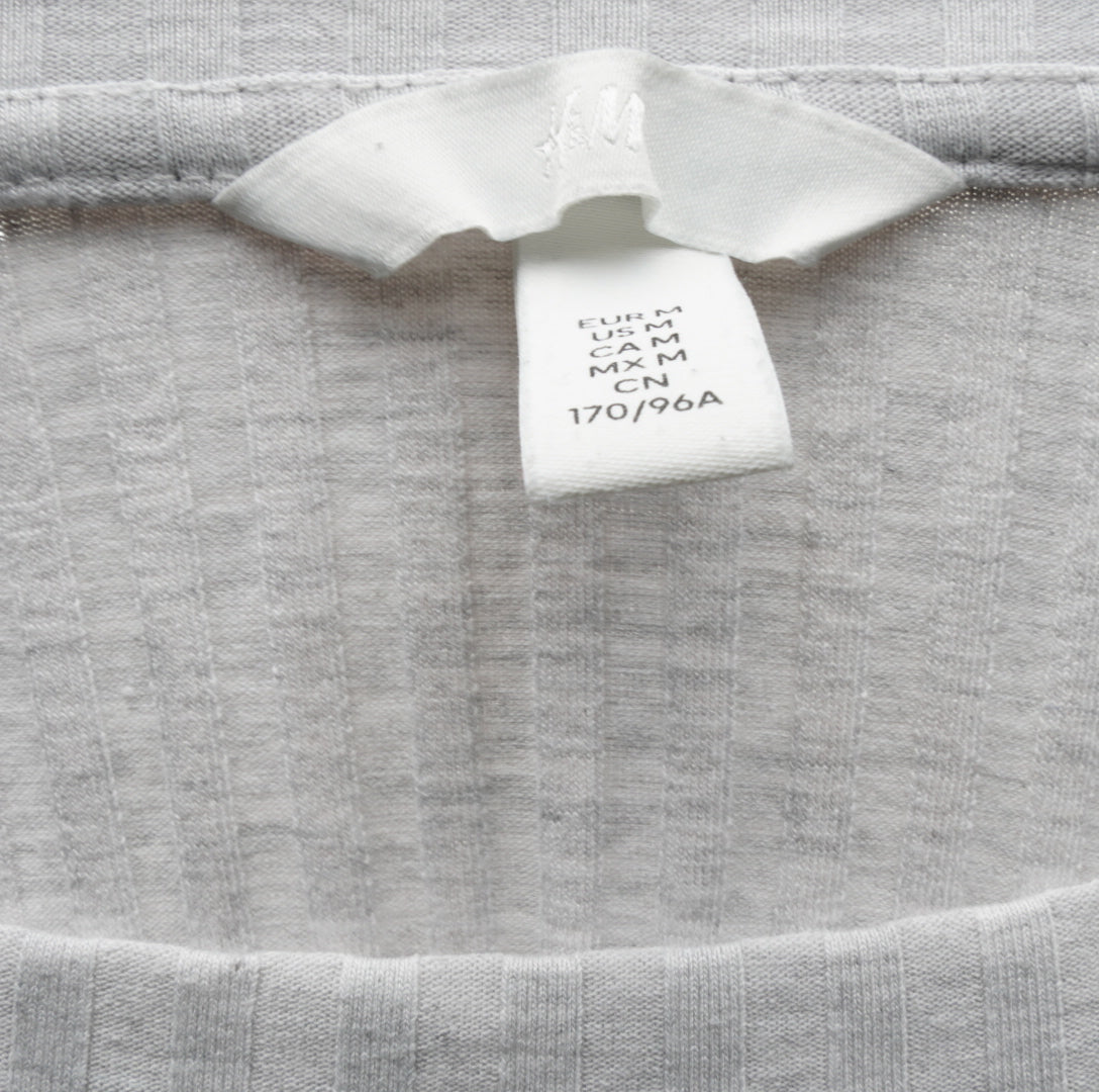 H&M Damen T-Shirt - M, Grau, Größe M, Damen, Zustand Sehr Gut, Preis 5€ – Etikett