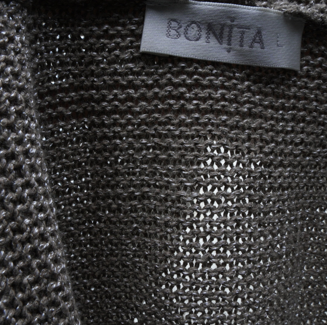 Bonita Damen Strick Weste - L, Grau, Größe L, Damen, Zustand Sehr Gut, Preis 15€ – Etikett