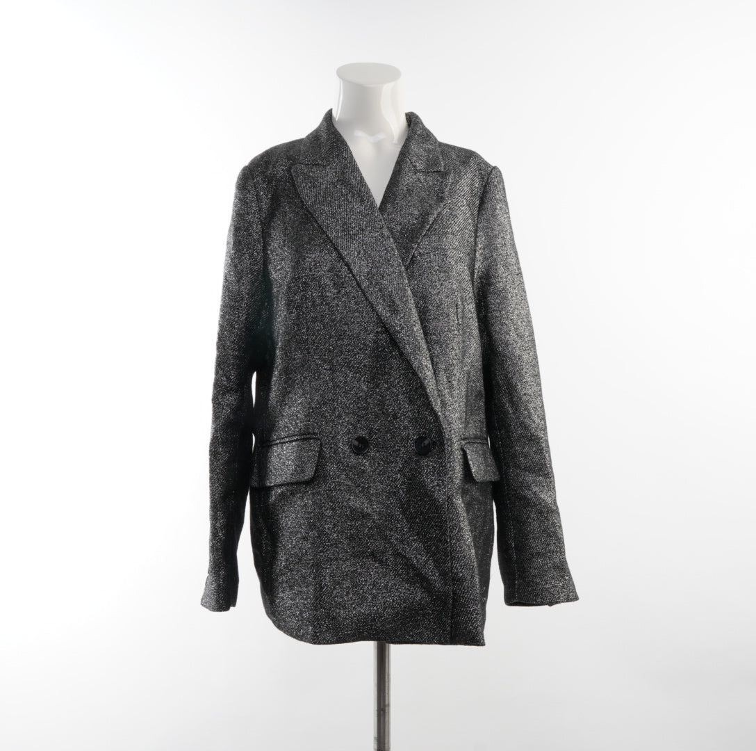 H&M Damen Mantel - M , Silber, Größe M, Damen, Zustand Sehr Gut, Preis 6€ – Vorderansicht