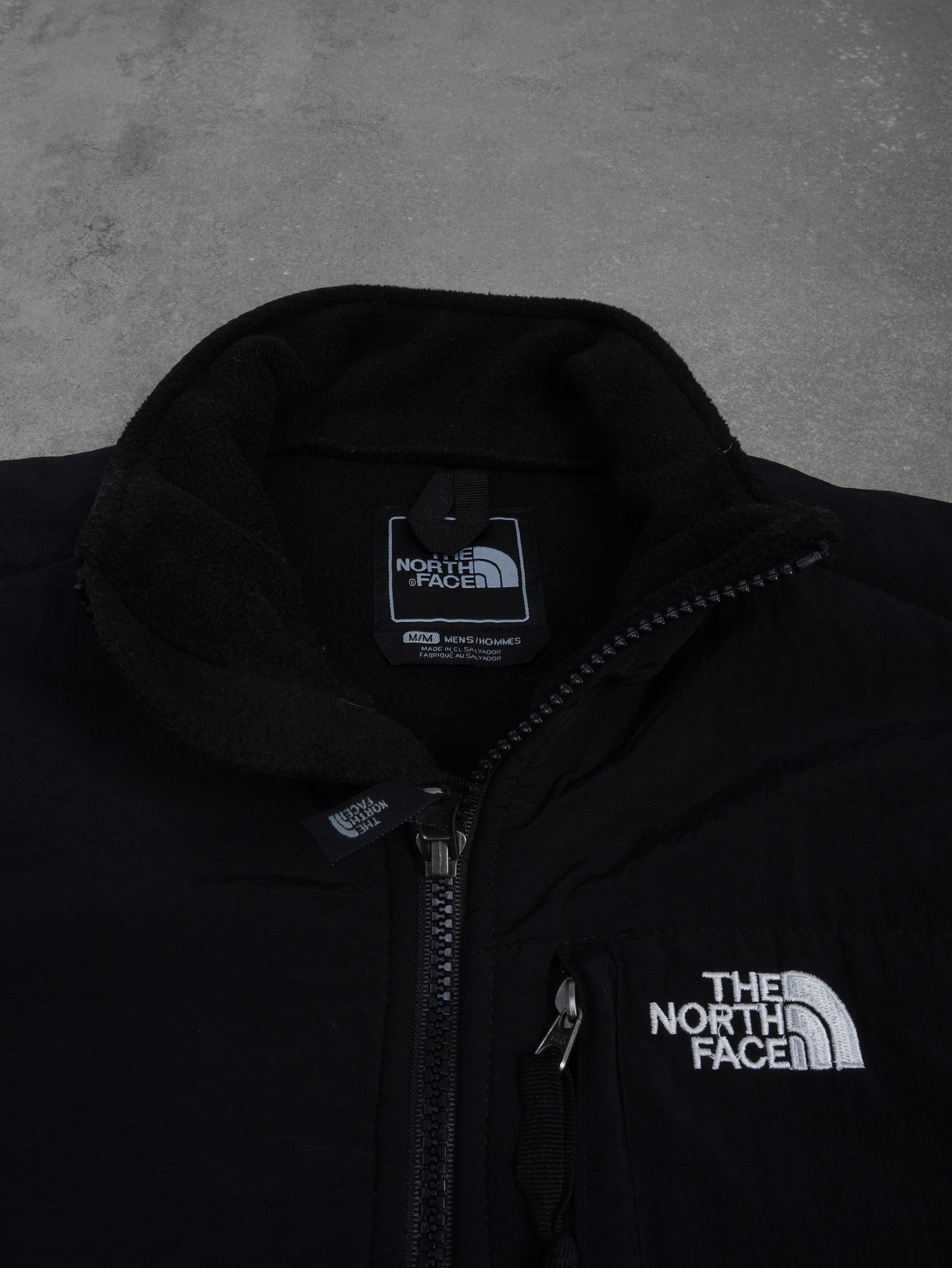 The North Face Vintage The North Face Denali Fleecejacke - M, Schwarz, Größe M, unisex, Zustand Sehr gut, Preis 59.95€ – Rückansicht