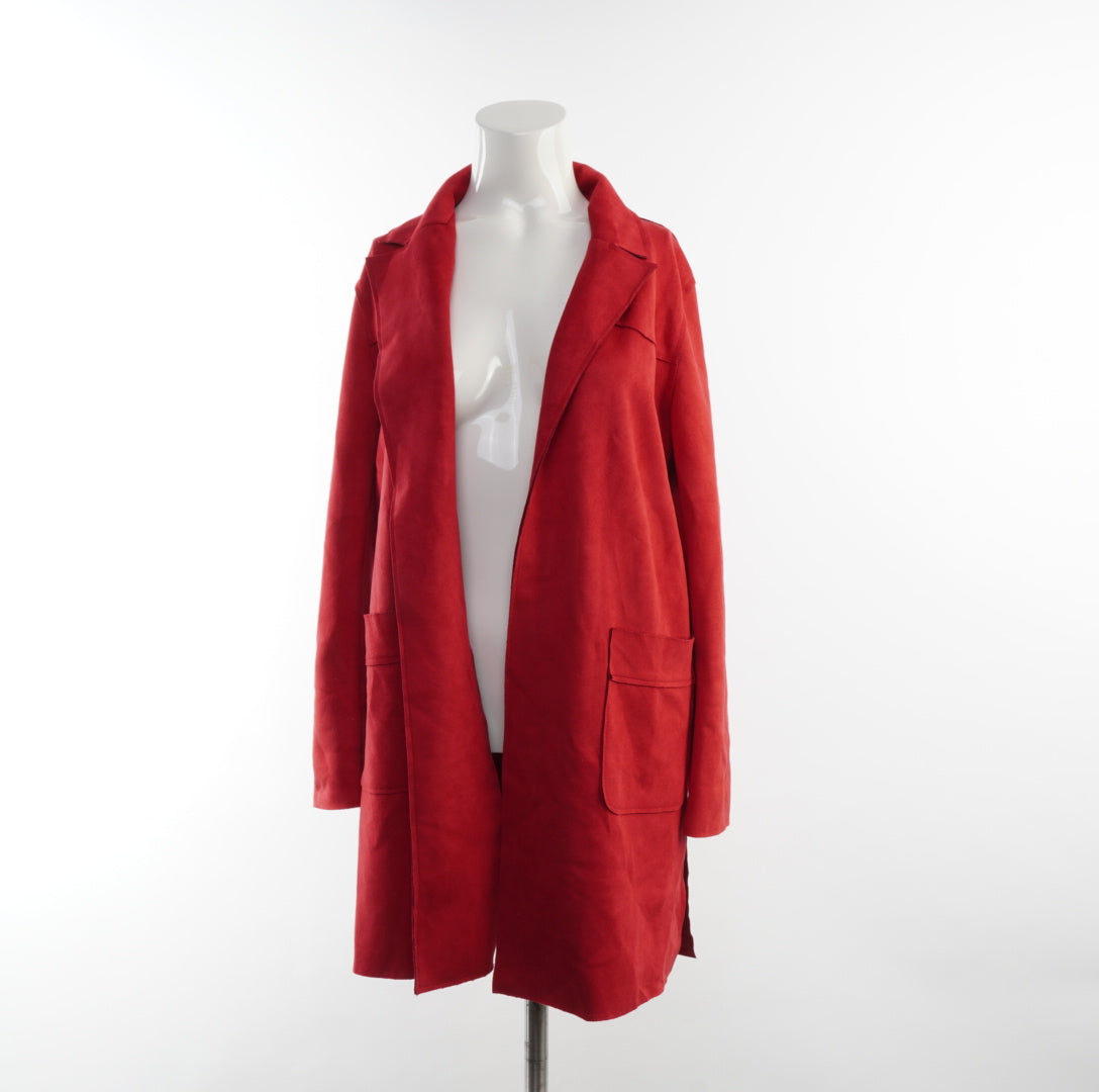 Bershka Damen Mantel - S, Rot, Größe S, Damen, Zustand Sehr Gut, Preis 12€ – Vorderansicht