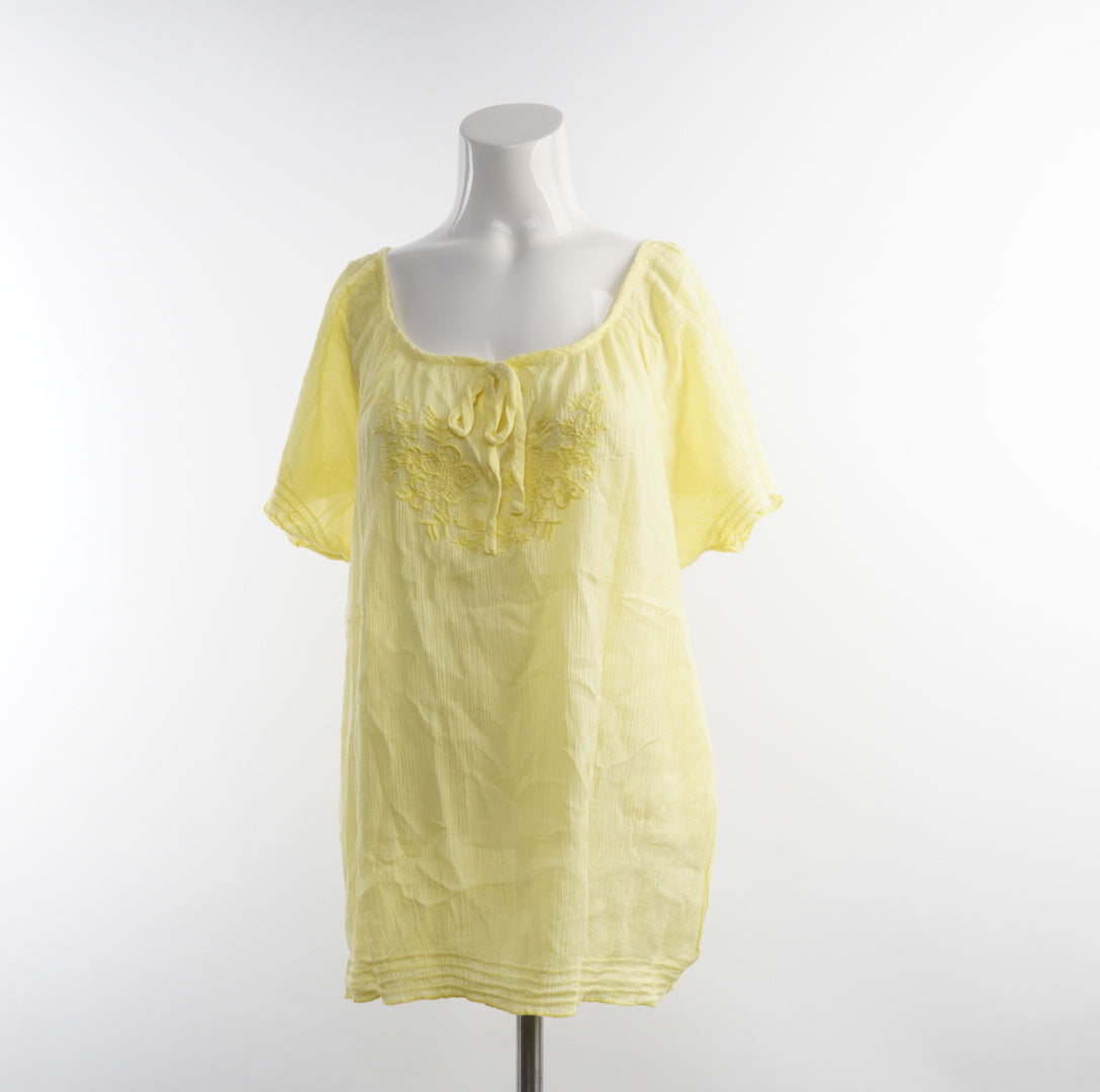 Gina Benotti Damen Bluse - 4XL, Gelb, Größe 4XL, Damen, Zustand Sehr Gut, Preis 6€ – Vorderansicht