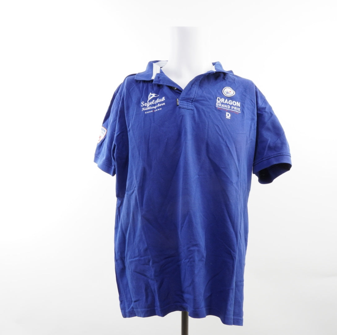 Code Zero Herren Poloshirt - 2XL , Blau , Größe 2XL, Herren, Zustand Sehr Gut, Preis 3.5€ – Vorderansicht