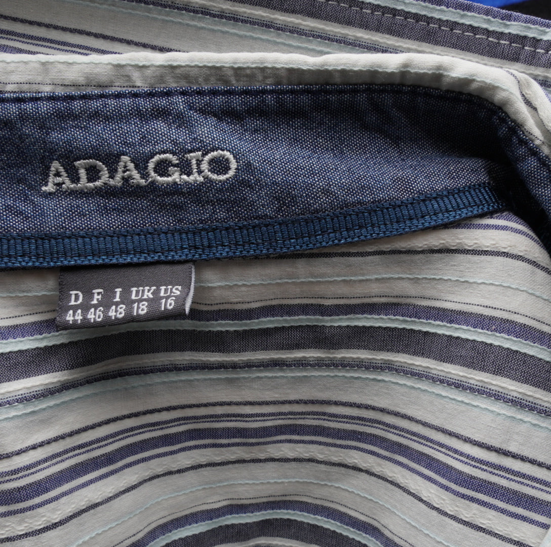 Adagio Damen Hemd - 2XL, Blau, Größe 2XL, Damen, Zustand Sehr Gut, Preis 7€ – Etikett
