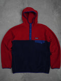 The North Face Vintage Patagonia Fleece Hoodie - M , Rot, Größe L, unisex, Zustand Sehr gut, Preis 89.95€ – Vorderansicht