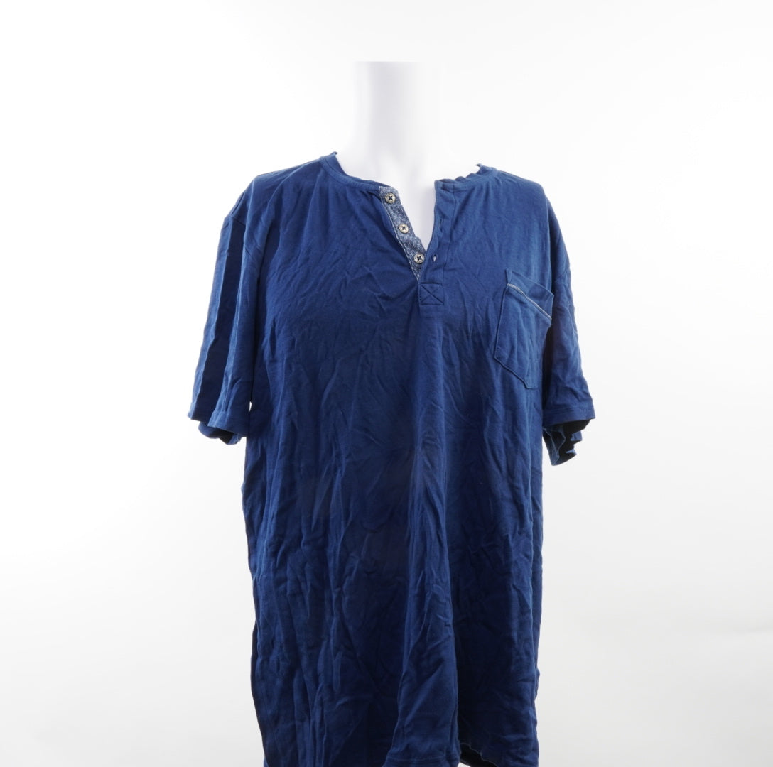 Schiesser  Herren T-Shirt - 2XL , Blau, Größe 2XL, Herren, Zustand Gut, Preis 4€ – Vorderansicht