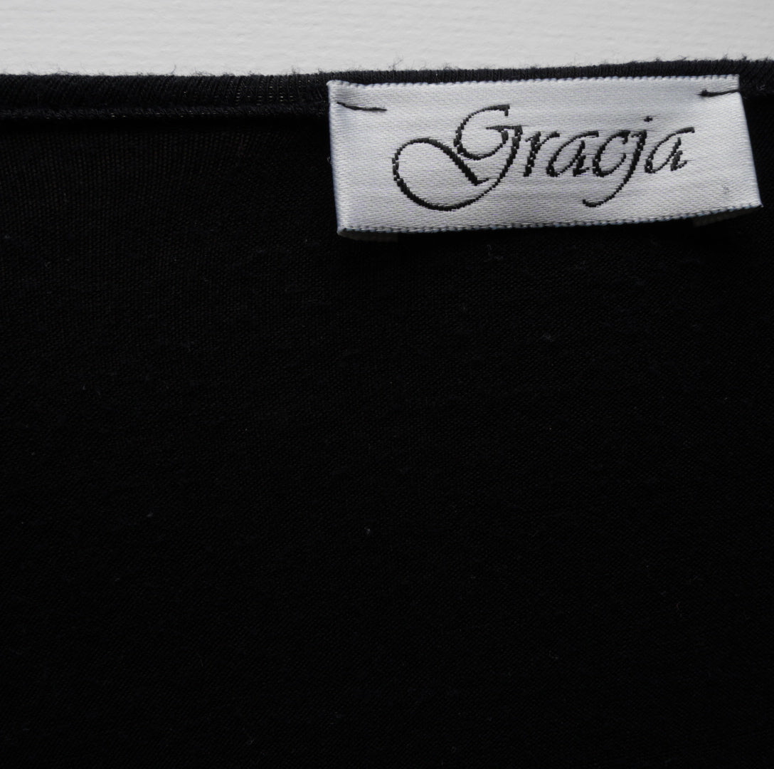 Second Hand Damen Langarmshirt -L , Schwarz , Größe L, Damen, Zustand Sehr Gut, Preis 4€ – Etikett