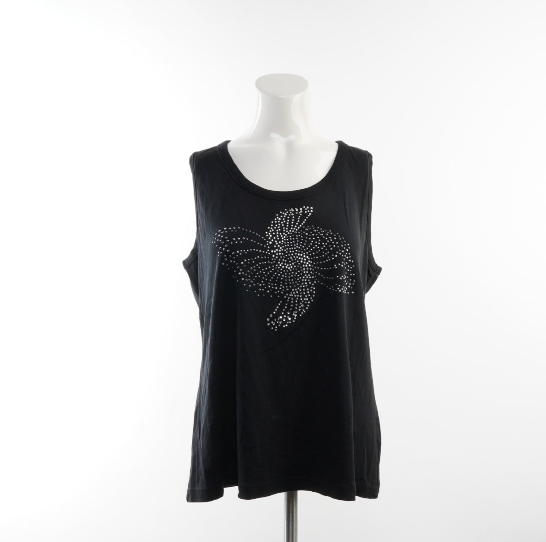Bonita Damen Tank Top - 4XL, Schwarz, Größe 4XL, Damen, Zustand Sehr Gut, Preis 5€ – Vorderansicht