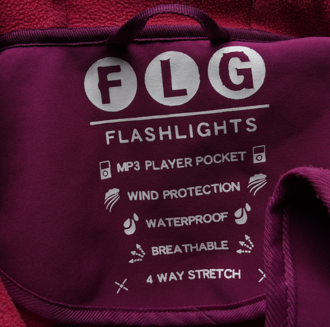 Second Hand Damen Softshell Jacke - S , Lila, Größe S, Damen, Zustand Sehr Gut, Preis 5€ – Etikett