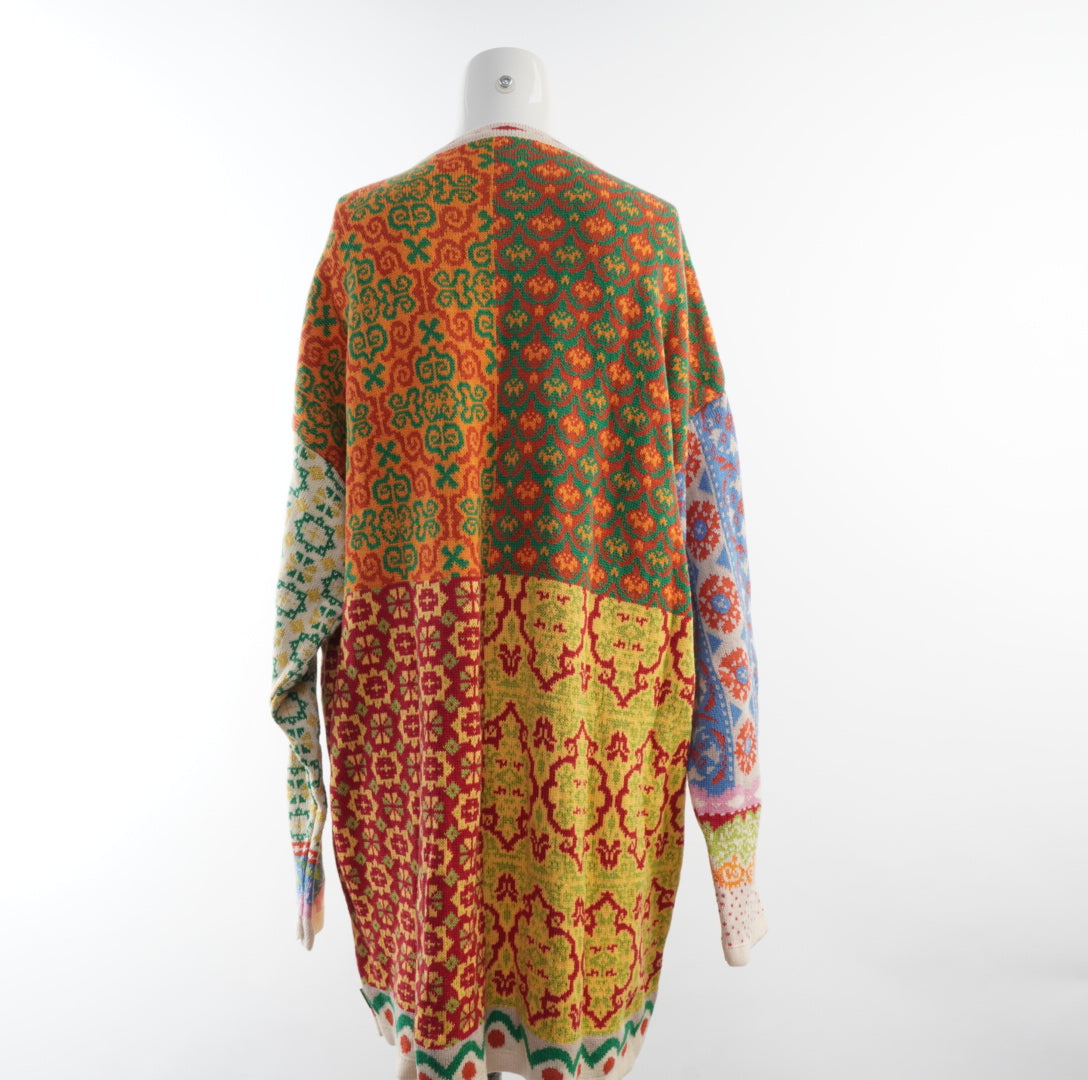 Oilily Damen Strick Kleid - XL, Bunt, Größe XL, Damen, Zustand Sehr Gut, Preis 40€ – Rückansicht