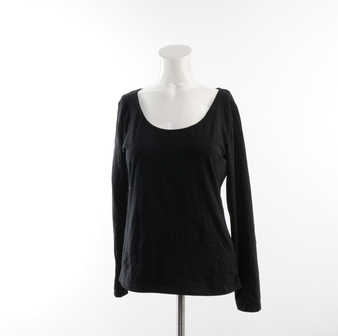 H&M Damen Langarmshirt - L, Schwarz, Größe L, Damen, Zustand Sehr Gut, Preis 4€ – Vorderansicht