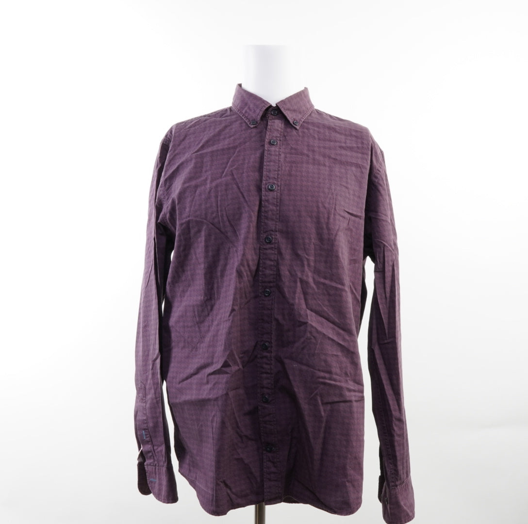 Tommy Hilifiger Herren Hemd -  L , Lila  , Größe L, Herren, Zustand Sehr Gut, Preis 10€ – Vorderansicht