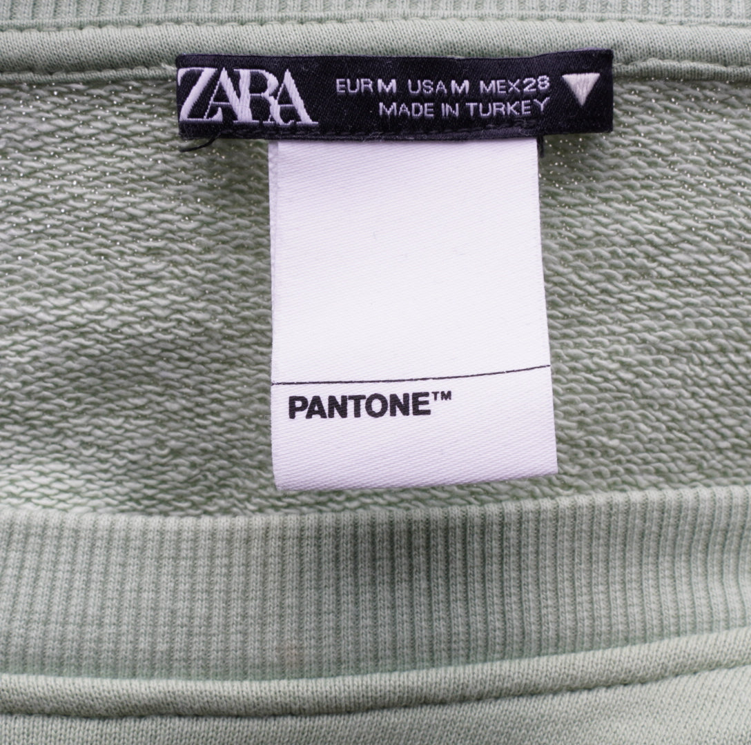 Zara  Damen Sweatshirt - M, Grün, Größe M, Damen, Zustand Sehr Gut, Preis 10€ – Etikett