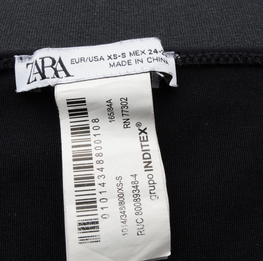 Zara  Damen Crop Top - XS, Schwarz, Größe XS, Damen, Zustand Neuwertig, Preis 5€ – Etikett