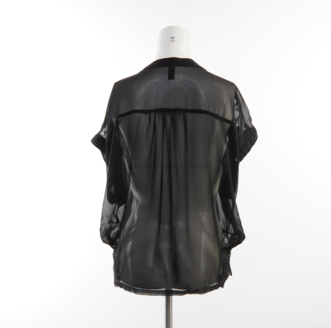 Vero Moda Damen Bluse - S, Schwarz, Größe S, Damen, Zustand Sehr Gut, Preis 5€ – Rückansicht