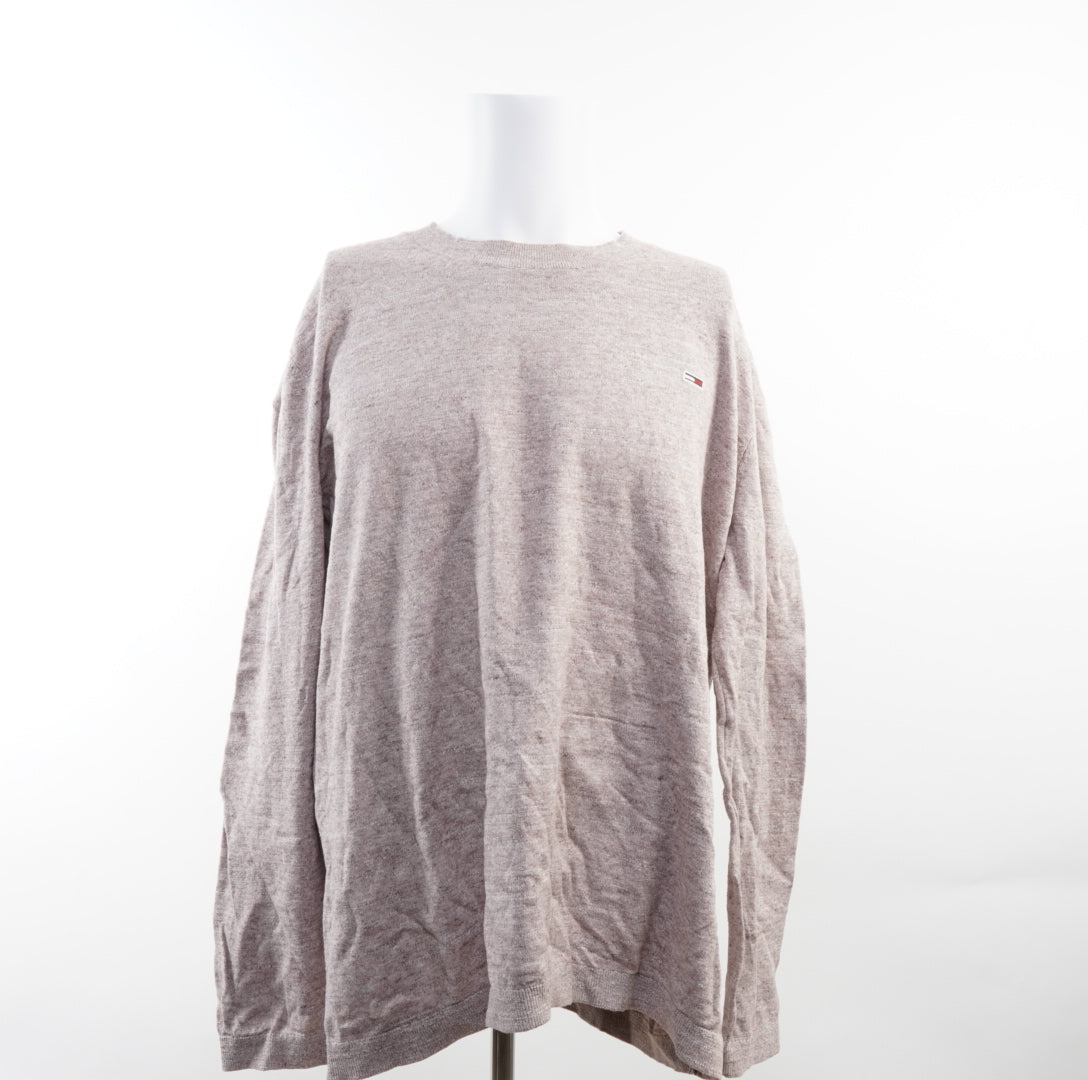 Tommy Jeans  Herren Pullover - 2XL , Beige, Größe 2XL, Herren, Zustand Sehr Gut, Preis 12€ – Vorderansicht