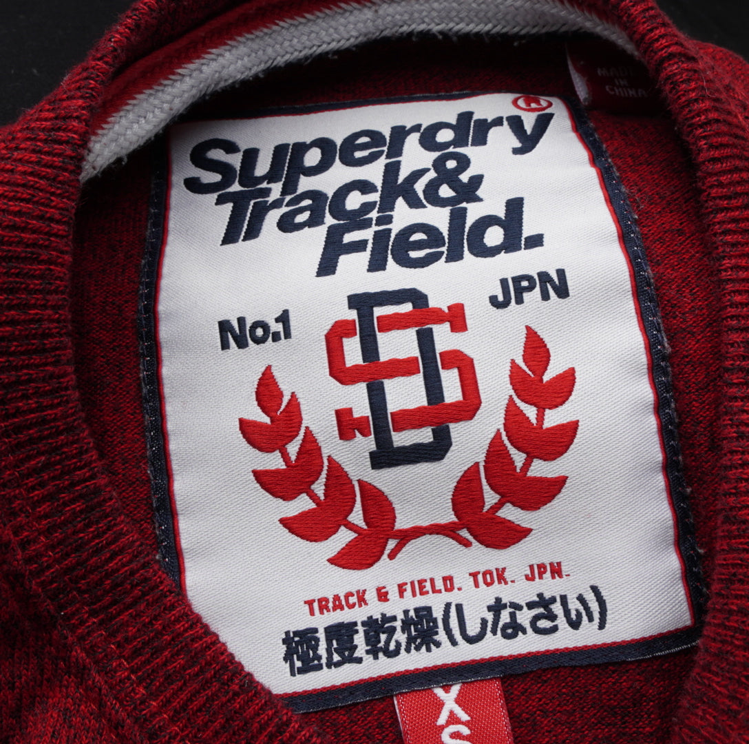 Superdry Damen T-Shirt - XS, Rot, Größe XS, Damen, Zustand Gut, Preis 3€ – Etikett