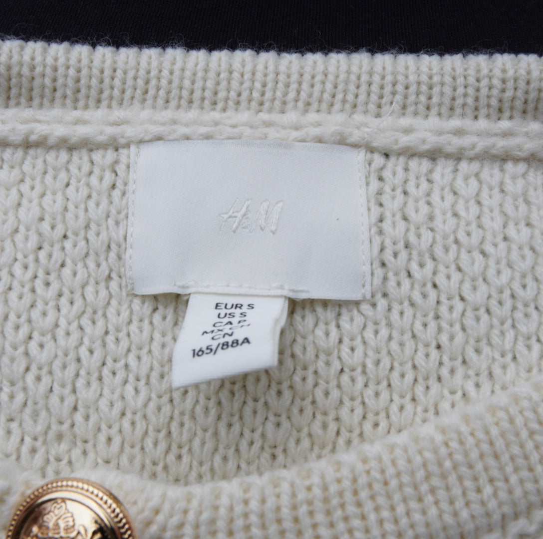 H&M Damen Cardigan - S, Weiß, Größe S, Damen, Zustand Sehr Gut, Preis 7€ – Etikett