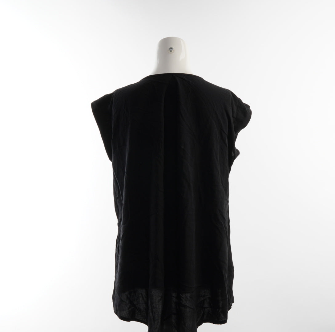 Second Hand Damen Bluse - XL, Schwarz, Größe XL, Damen, Zustand Neu mit Etikett, Preis 3€ – Rückansicht