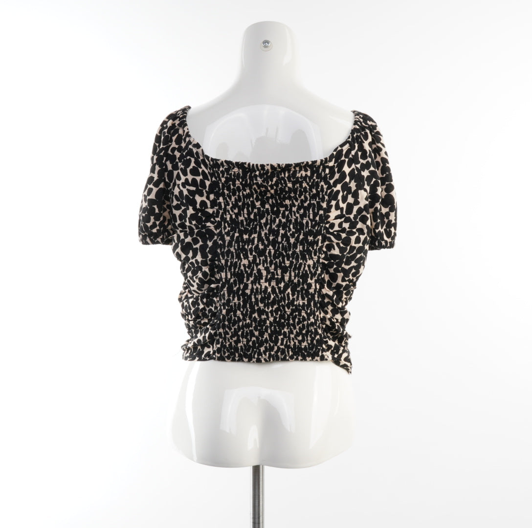 H&M Damen Crop Top - M, Schwarz, Größe M, Damen, Zustand Neuwertig, Preis 8€ – Rückansicht