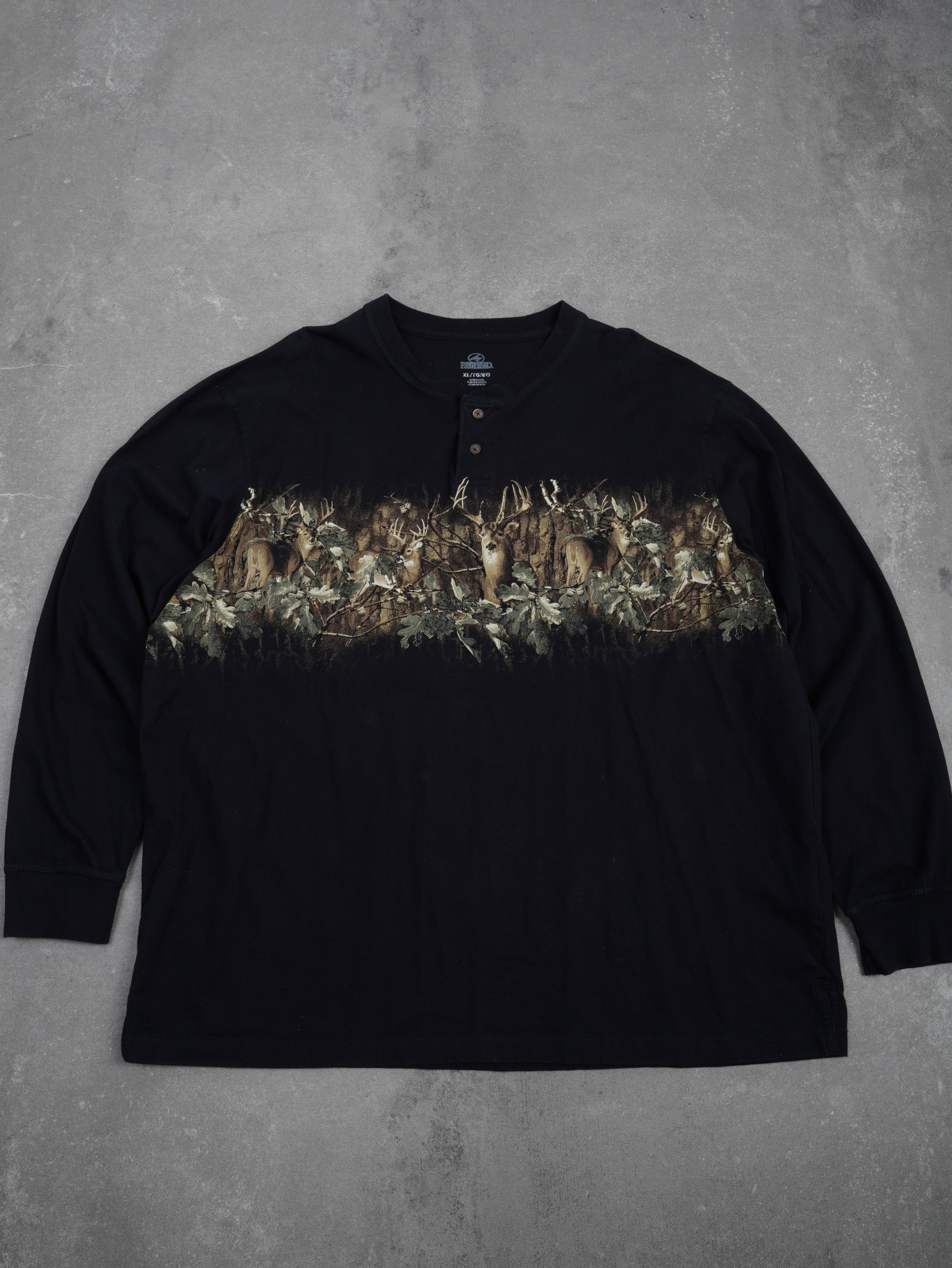 Realtree Vintage Realtree Langarmshirt - XL, Schwarz, Größe XL, unisex, Zustand unbekannt, Preis 29.95€ – Vorderansicht