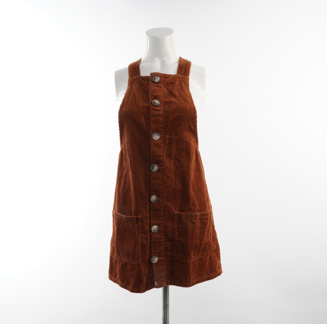 Denim Co Damen Cordkleid - XXS, Braun, Größe XXS, Damen, Zustand Sehr Gut, Preis 8€ – Vorderansicht