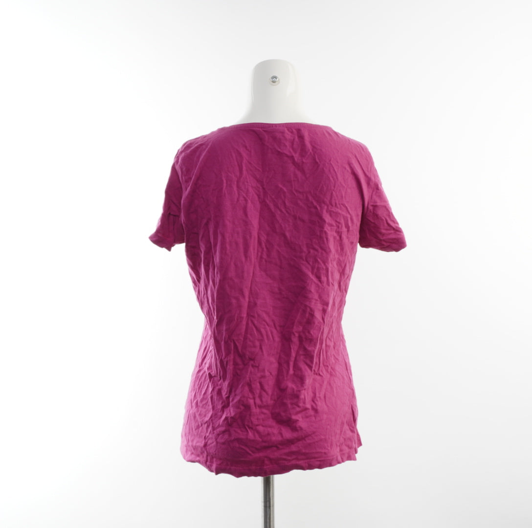 ElleNor Damen T-Shirt - L, Lila, Größe L, Damen, Zustand Sehr Gut, Preis 3€ – Rückansicht