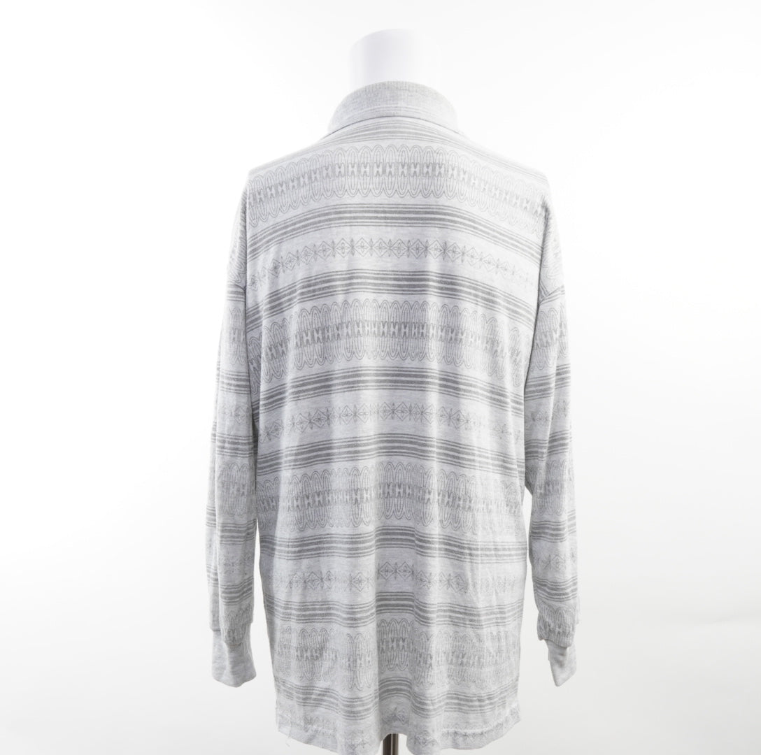 Second Hand  Herren Langarmshirt - XL , Grau , Größe XL, Herren, Zustand Gut, Preis 4€ – Rückansicht