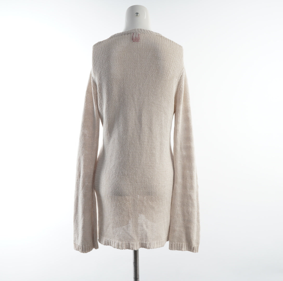 ESPRIT  Damen Cardigan - M, Beige, Größe M, Damen, Zustand Sehr Gut, Preis 4.5€ – Rückansicht