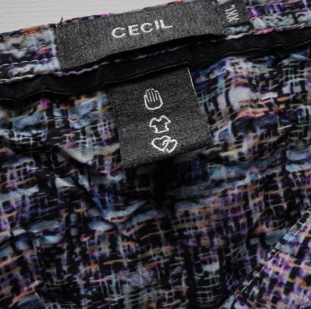 Cecil Damen Bluse - 2XL , Bunt, Größe 2XL, Damen, Zustand Sehr Gut, Preis 6€ – Etikett