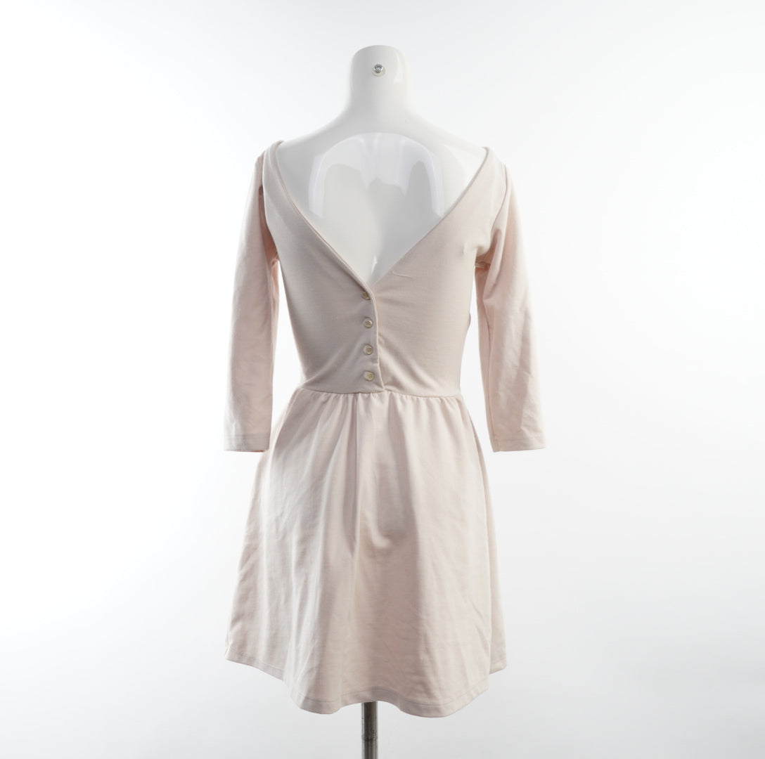 Stradivarius Damen Kleid - S, Beige , Größe S, Damen, Zustand Sehr Gut, Preis 6€ – Rückansicht