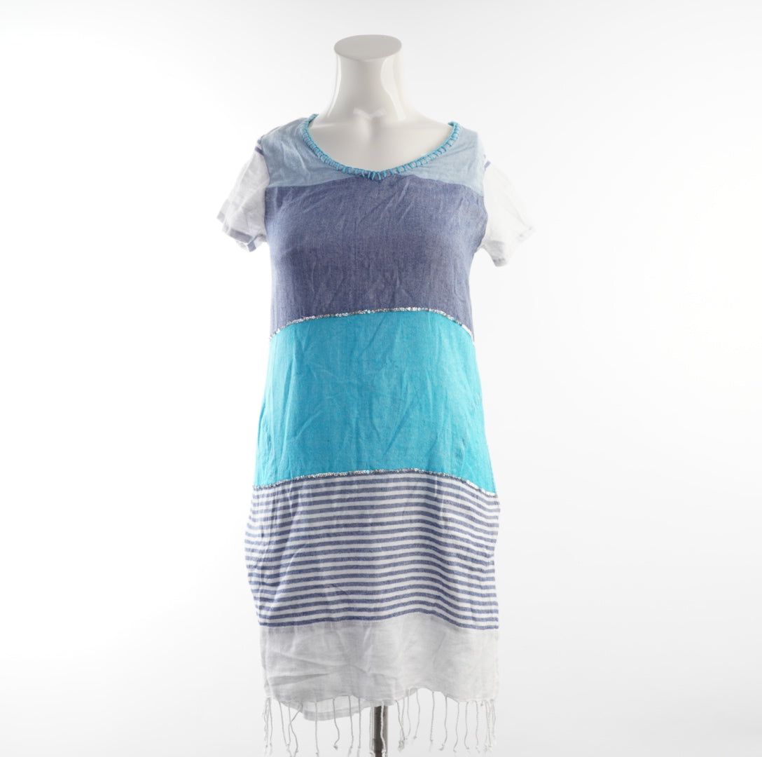 Lula Soul Damen Sommerkleid - XS, Blau, Größe XS, Damen, Zustand Sehr Gut, Preis 19€ – Vorderansicht