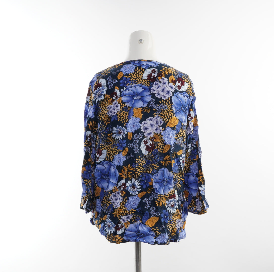 Gina Laura Damen Bluse - M, Blau, Größe M, Damen, Zustand Sehr Gut, Preis 5€ – Rückansicht