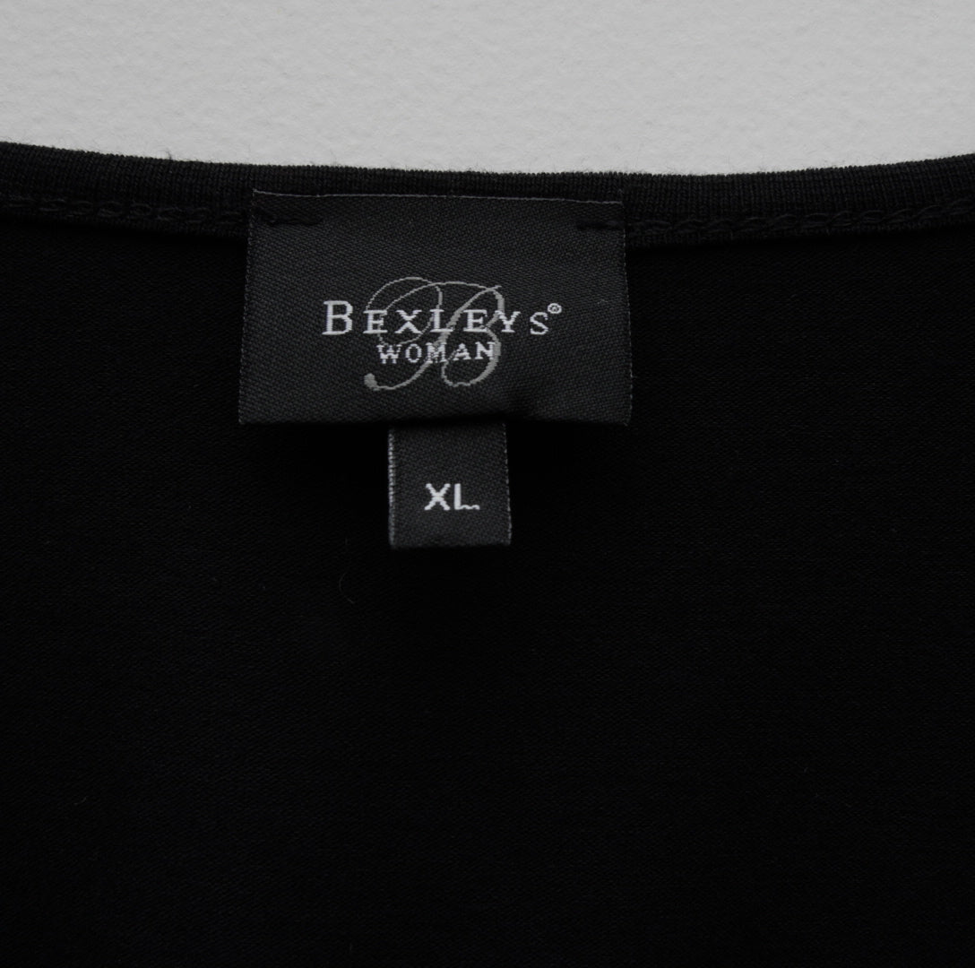Bexleys Woman Damen Langarmshirt - XL, Schwarz, Größe XL, Damen, Zustand Sehr Gut, Preis 3€ – Etikett