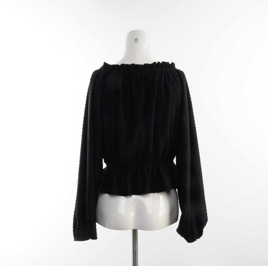 H&M Damen Langarmshirt - M, Schwarz, Größe M, Damen, Zustand Sehr Gut, Preis 6€ – Rückansicht