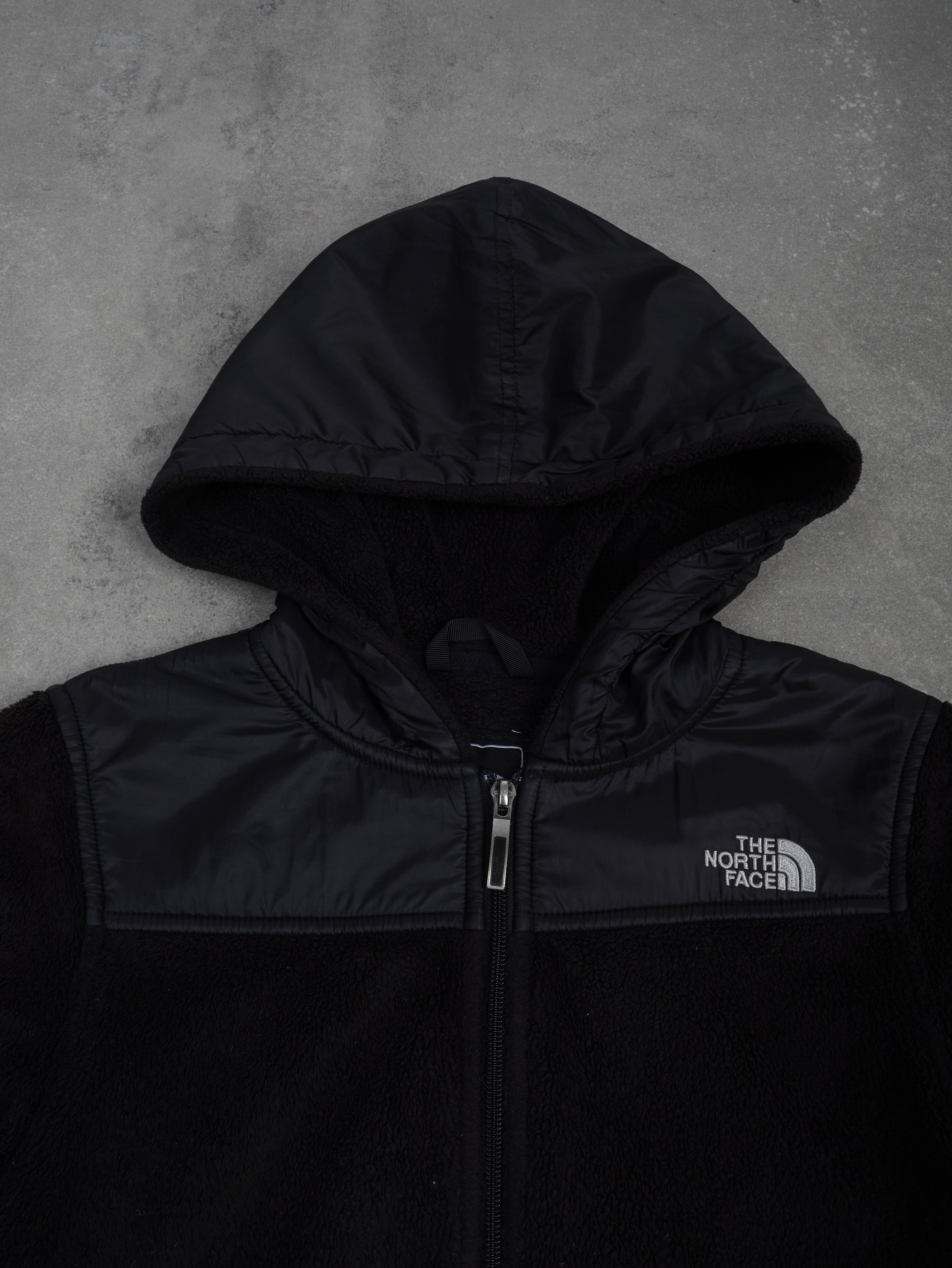 The North Face Vintage The North Face Fleecejacke - XS, Schwarz, Größe XS, unisex, Zustand Sehr gut, Preis 39.95€ – Rückansicht