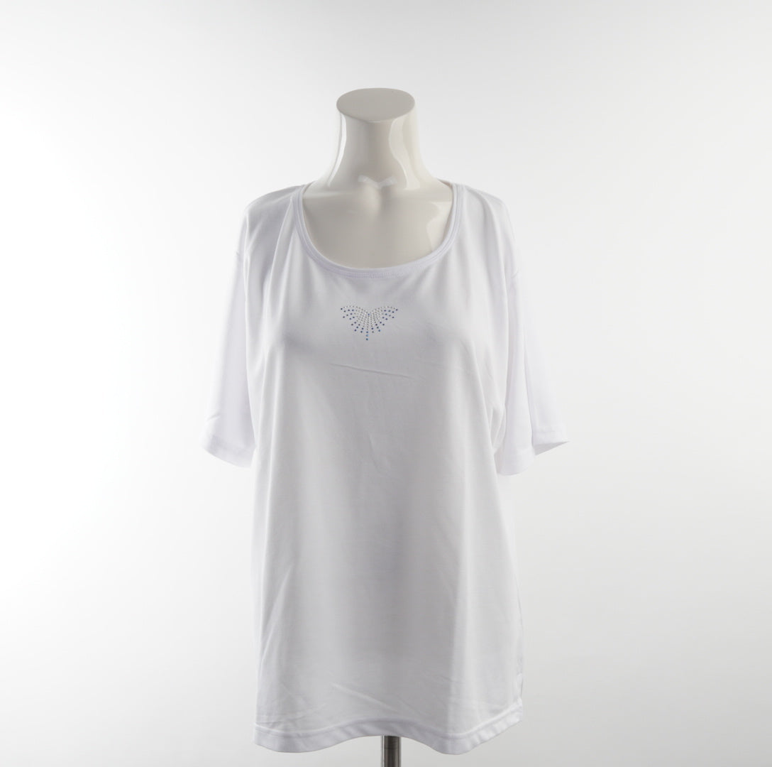 Helena Vera Damen T-Shirt - 4XL, Weiß, Größe 4XL, Damen, Zustand Sehr Gut, Preis 5€ – Vorderansicht