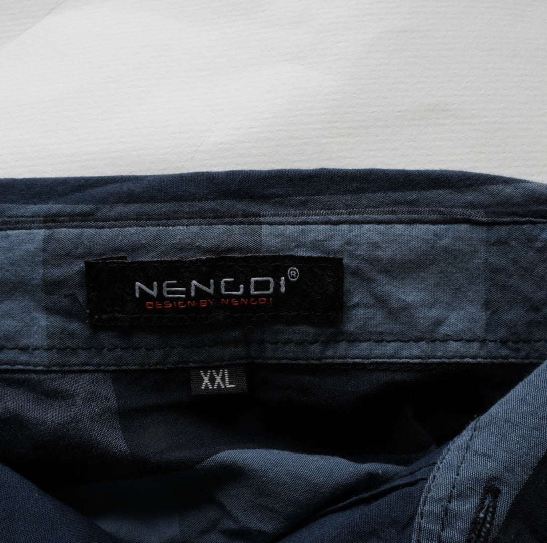 Second Hand  Herren Hemd - 2XL , Blau, Größe 2XL, Herren, Zustand Sehr Gut, Preis 3€ – Etikett